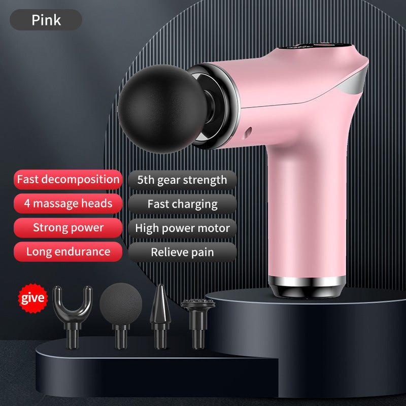 Ny Fascia Gun Fitness Elektrisk Slagpistol Muskelafslappende Massager