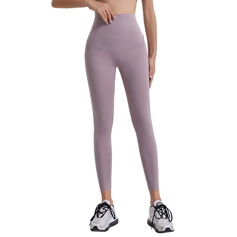 High Waist Hip Lift Tight Yoga Fitness Running Thin Jacket Wear Leggings
