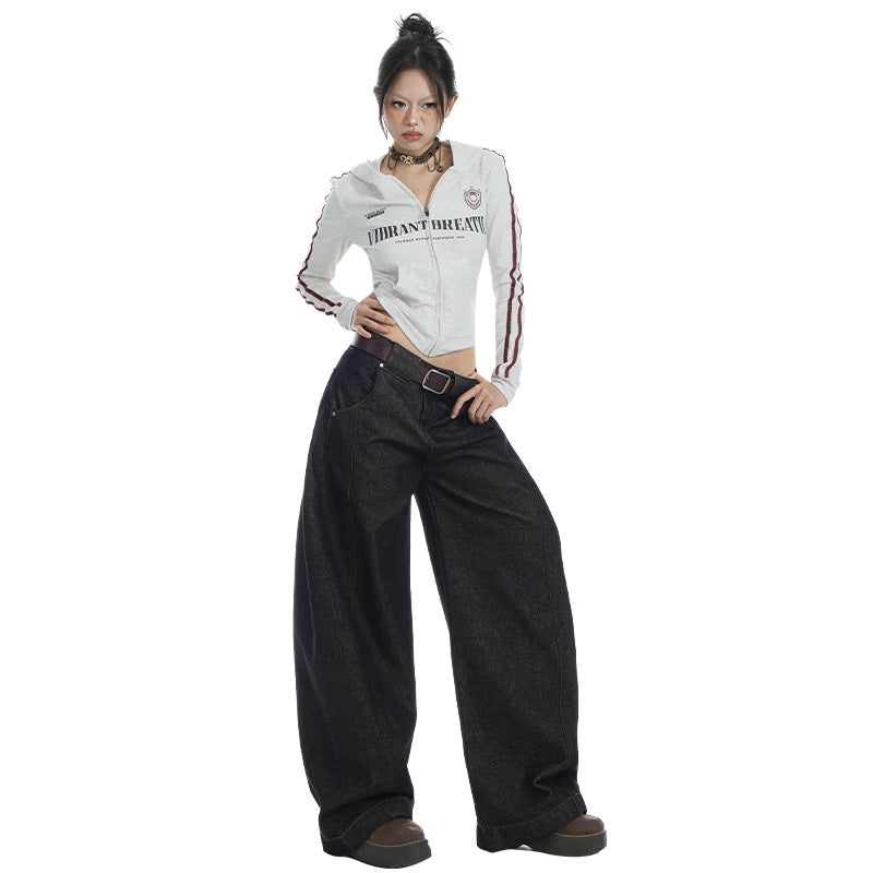 Machete-jeans til kvinder i amerikansk stil