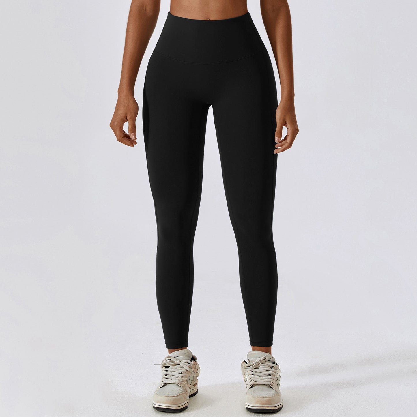 Hurtigtørrende Nude Feel Hip Raise Yoga Leggings til Kvinder