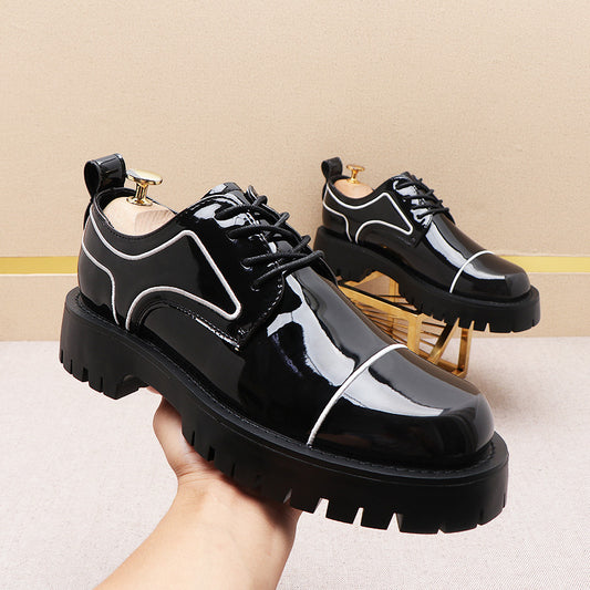 Men's Leather Waterproof And Non-slip Hiking Shoes