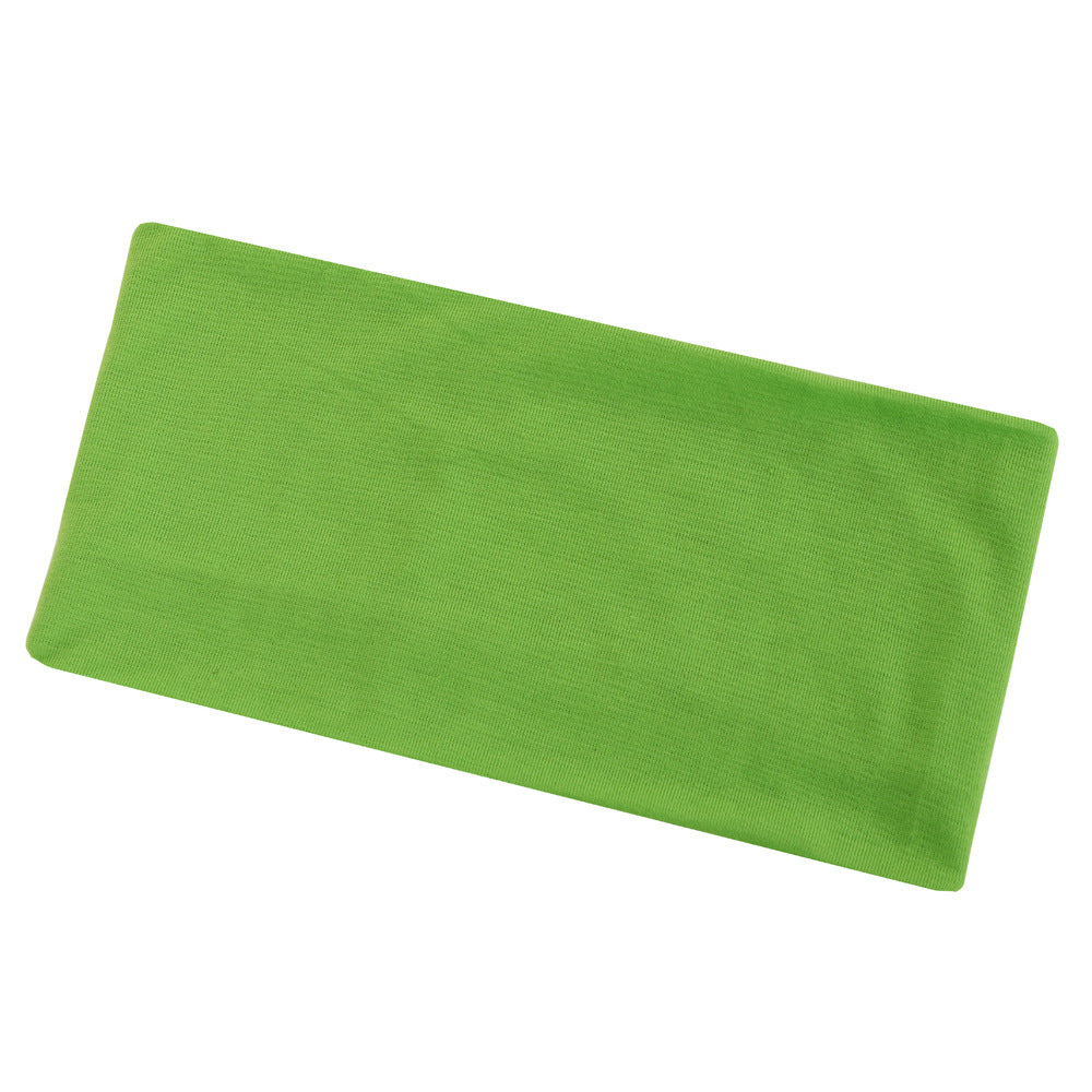 Candy Color Extra Wide Women Headband Headdress Yoga Sports Elastic Band