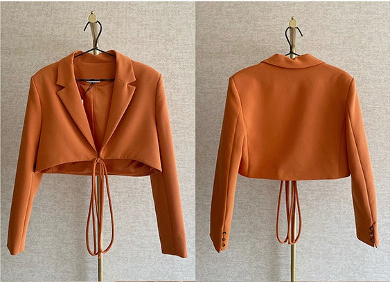 Ladies Ins Early Spring Design Suit Jacket