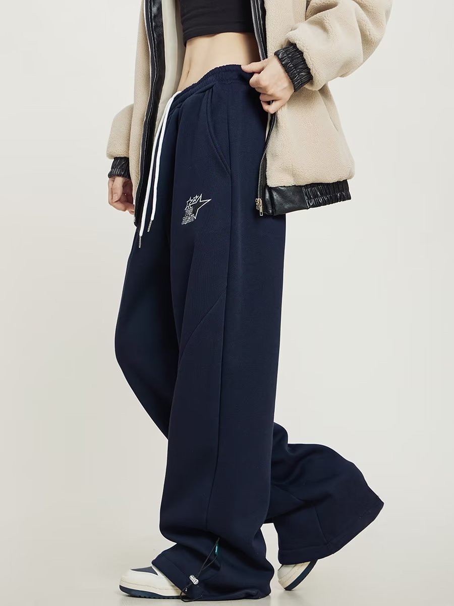 Drawstring Ankle-tied Sports Pants Street Dance Skateboard Casual