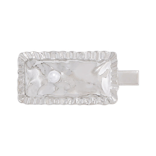 Simple Texture Hairpin Personality Creative Retro Square Hair Accessories