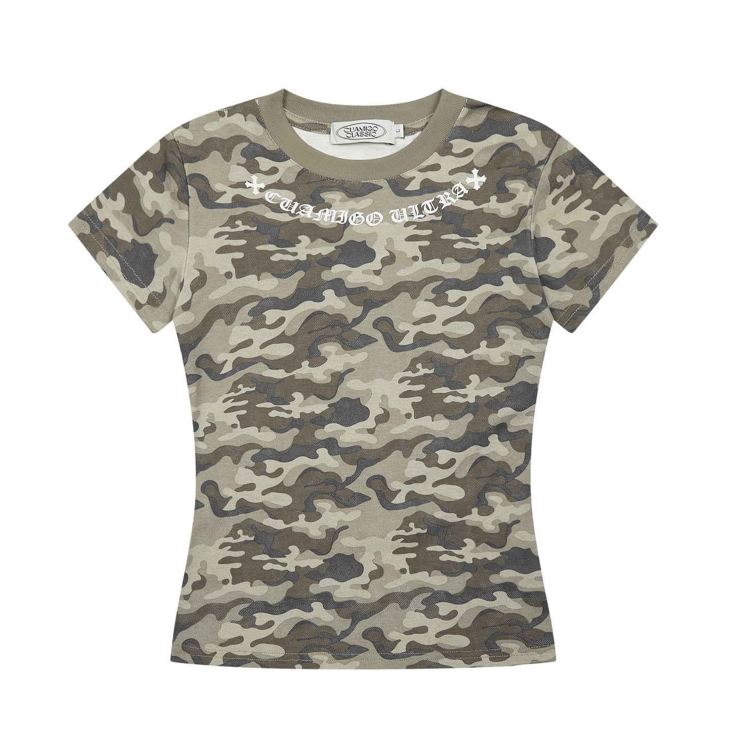 American Retro Hot Girl Personality Short Sleeve