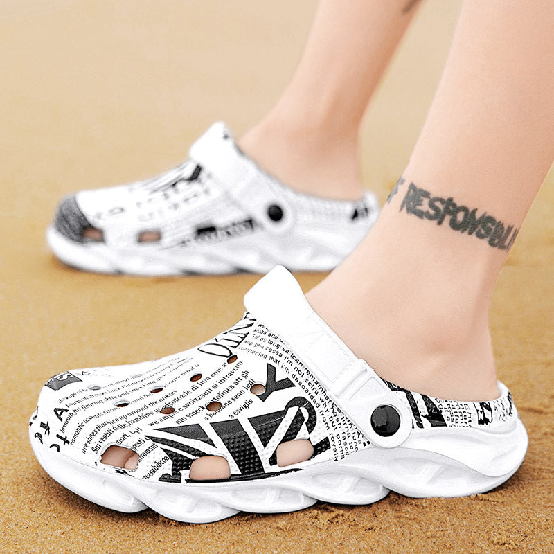 Hole Shoes Dual-purpose Beach Sandals