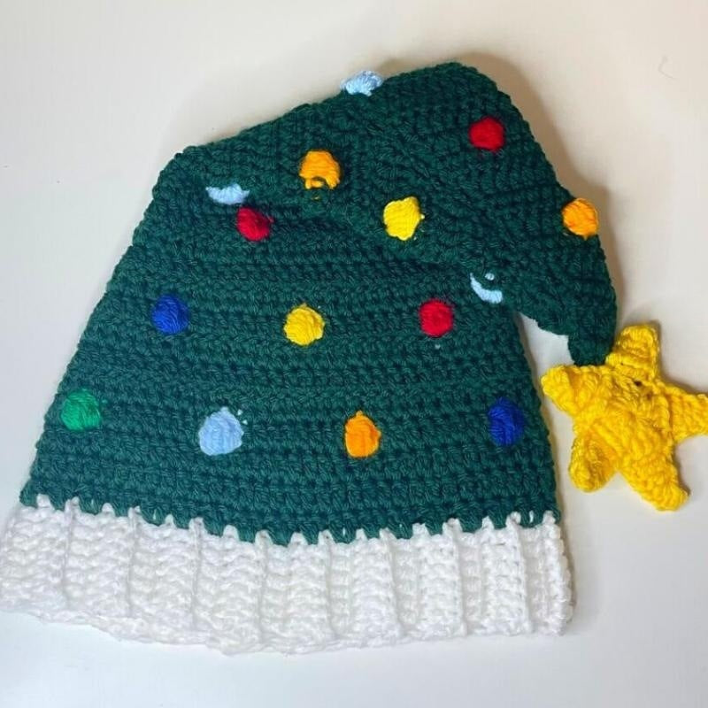 Handmade Knitted Winter Warm Parent-child Hat