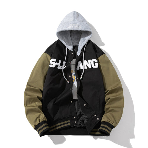 Men's Embroidered Hip Hop Jacket