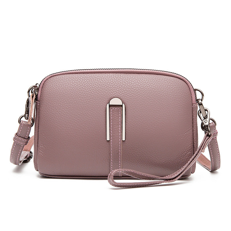 Women's Fashion Head Layer Cowhide Shoulder Crossbody Bag