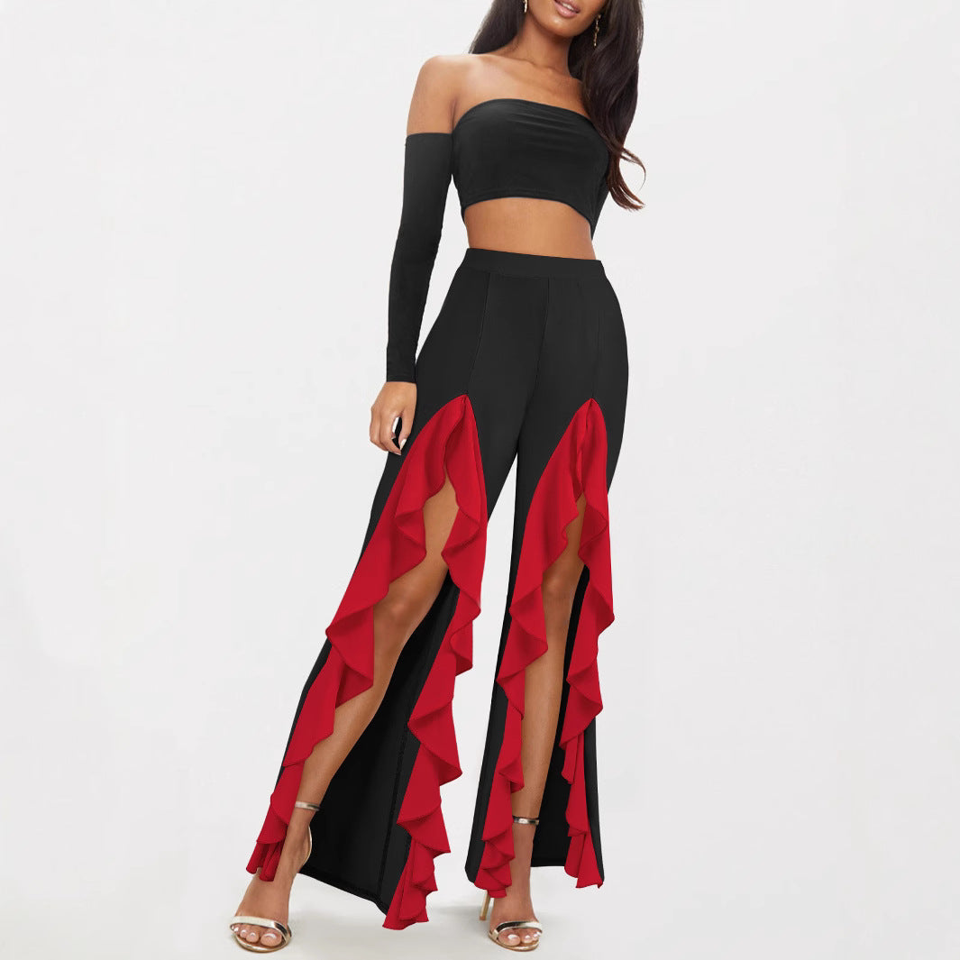Printed Spring Fall American-style Designer-Look
