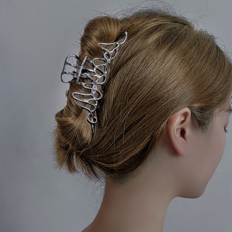 Net Red Grab Clip Back Head Hairpin Female Personality Hairpin Shark Clip