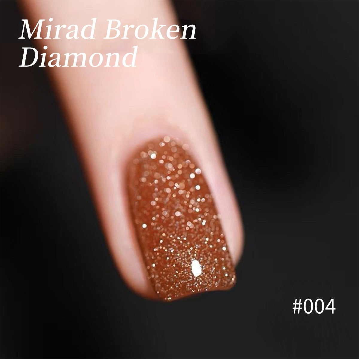 Flashy Reflective Nightclub-style Glitter Nail Gel