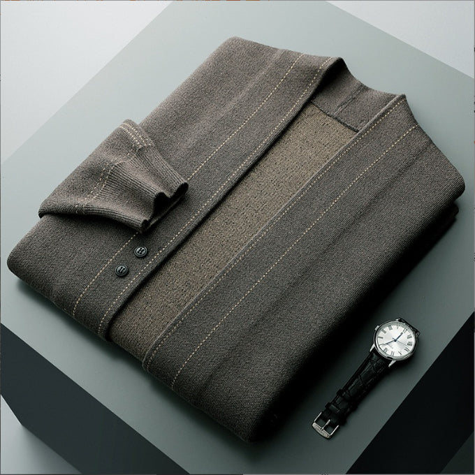 Men's Long-sleeved Sweater Thickened Sweater