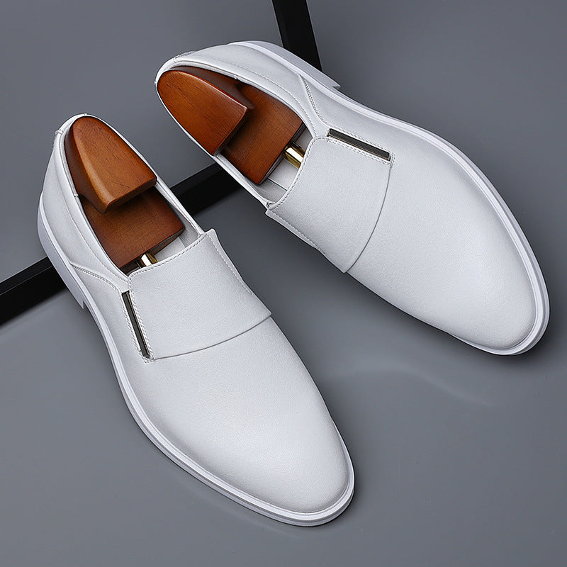 Åndbare nye formelle business casual sko i ægte læder til mænd