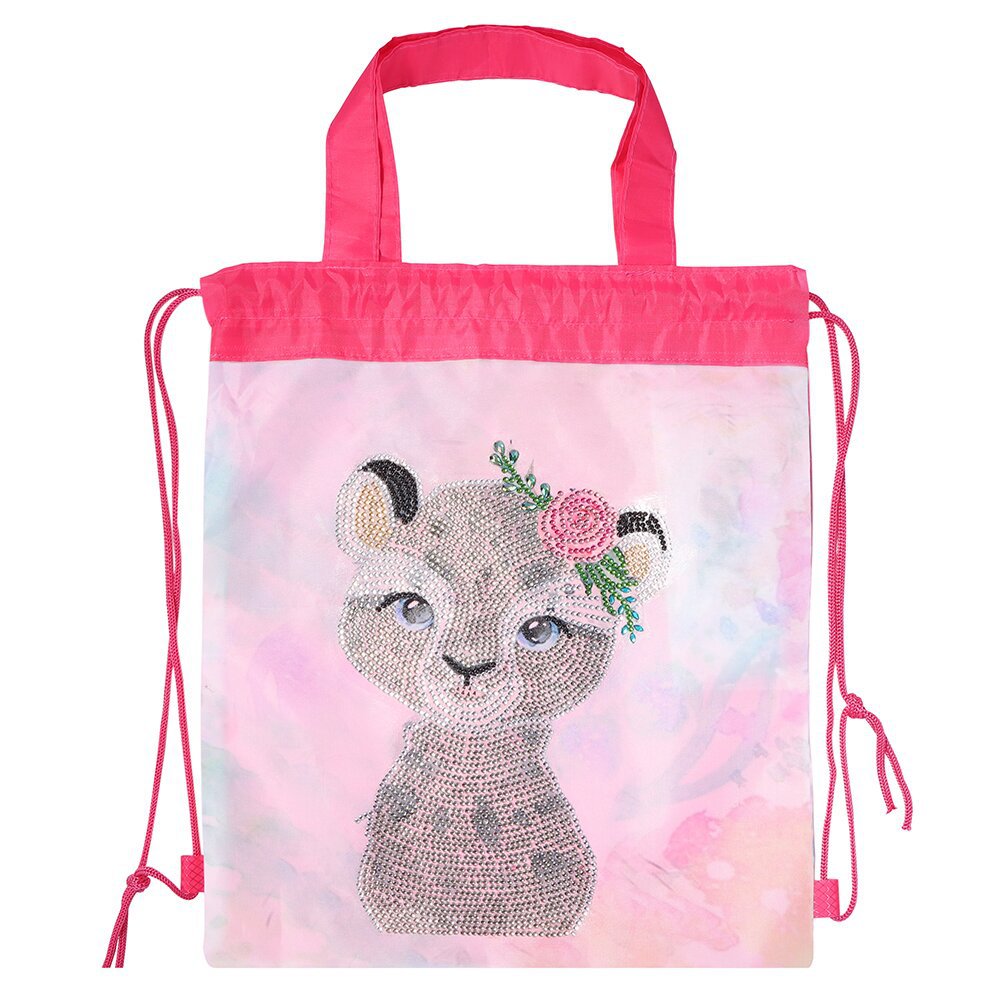 Creative Foreign Trade DIY Diamond Drawstring Back Bag Shopping