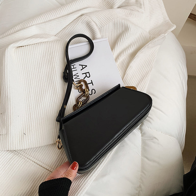 Retro Chain Small Square Bag Wild Ins Messenger Bag