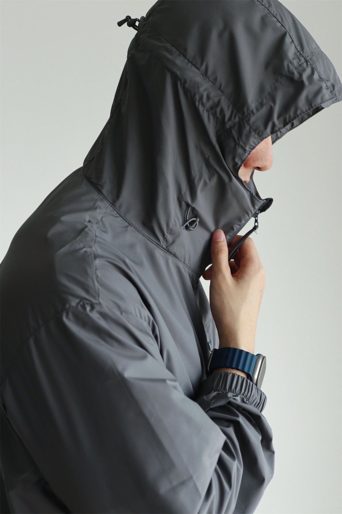 Sun Protection UPF50 Lightweight Portable Hooded Sunscreen Coat