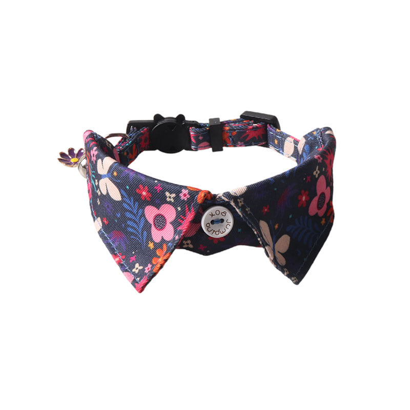 Fruit Blossom Series Bow Tie Cat Collar