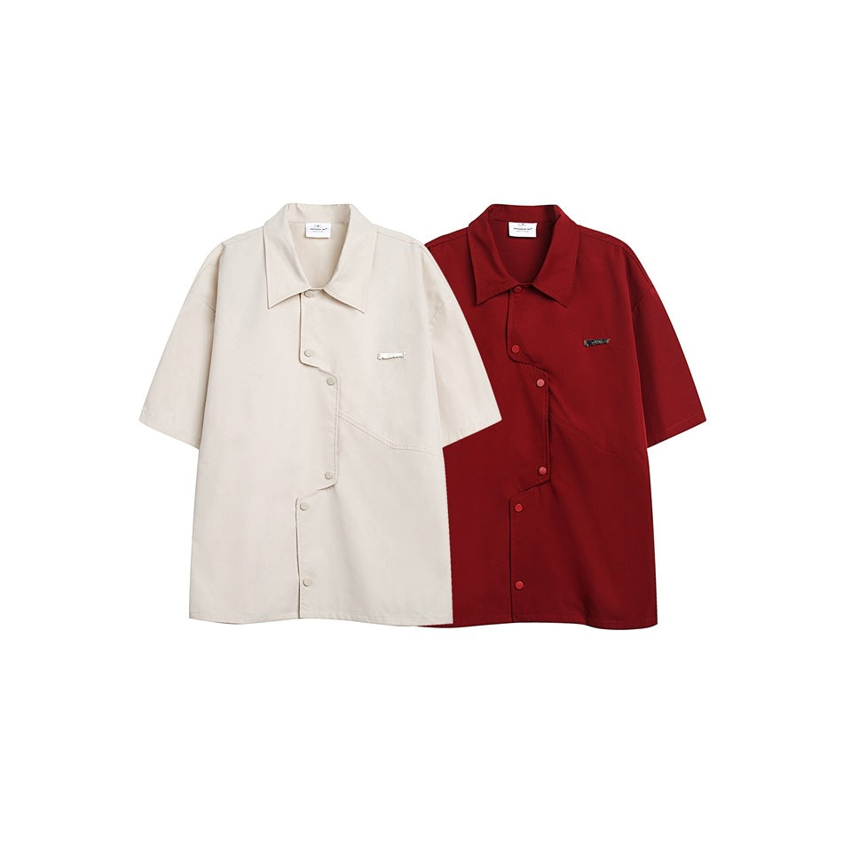 Loose Casual Short Sleeve Men And Women