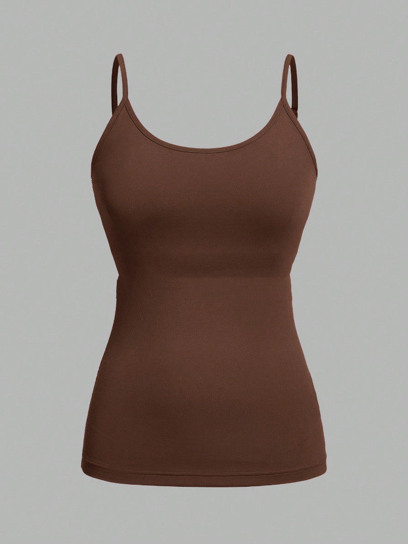 Womens Camisole With Adjustable Straps Form-fitting And Stretchy