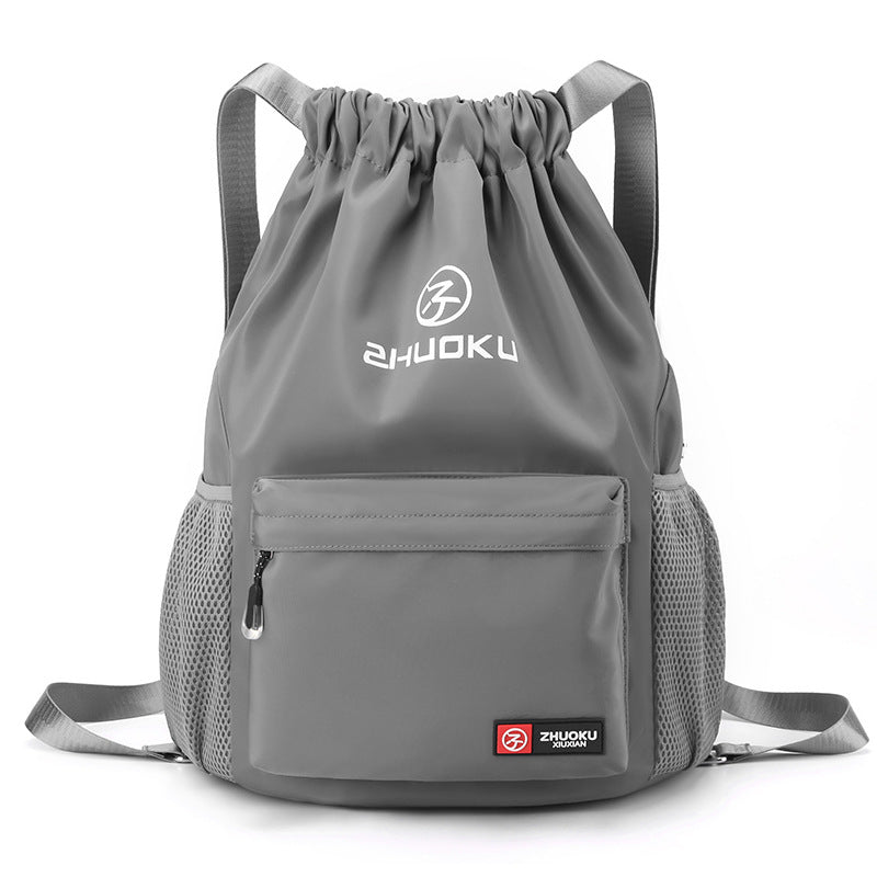 Casual Oxford Cloth Drawstring Backpack