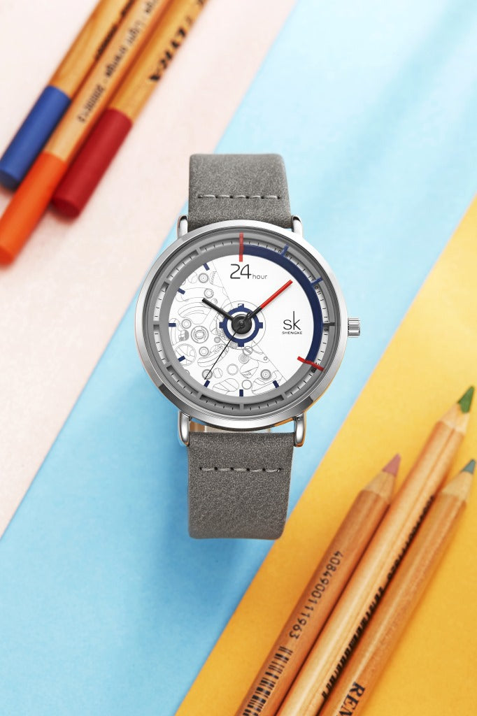 Couple table quartz watch