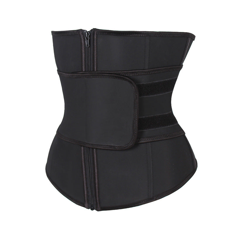 Rubber belly corset