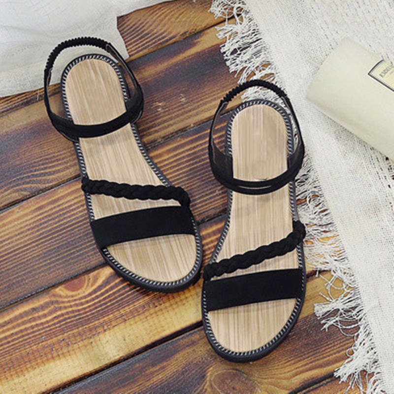 Low heel PU Roman shoes
