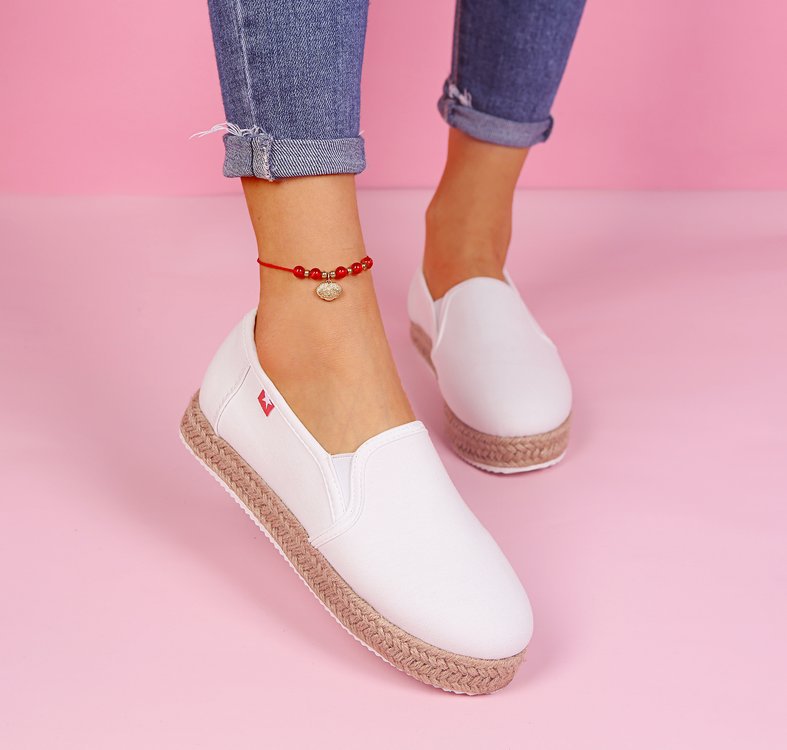 Flade top-rund hoved-gummi-lav mund-slip-on-sko