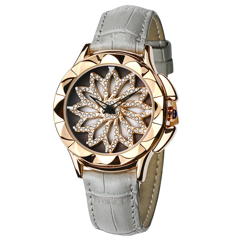 Rhinestone leisure creative watch
