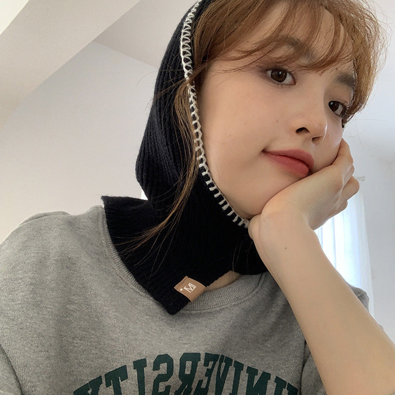 Ladies Fashion Personality Knitted Pullover Hat