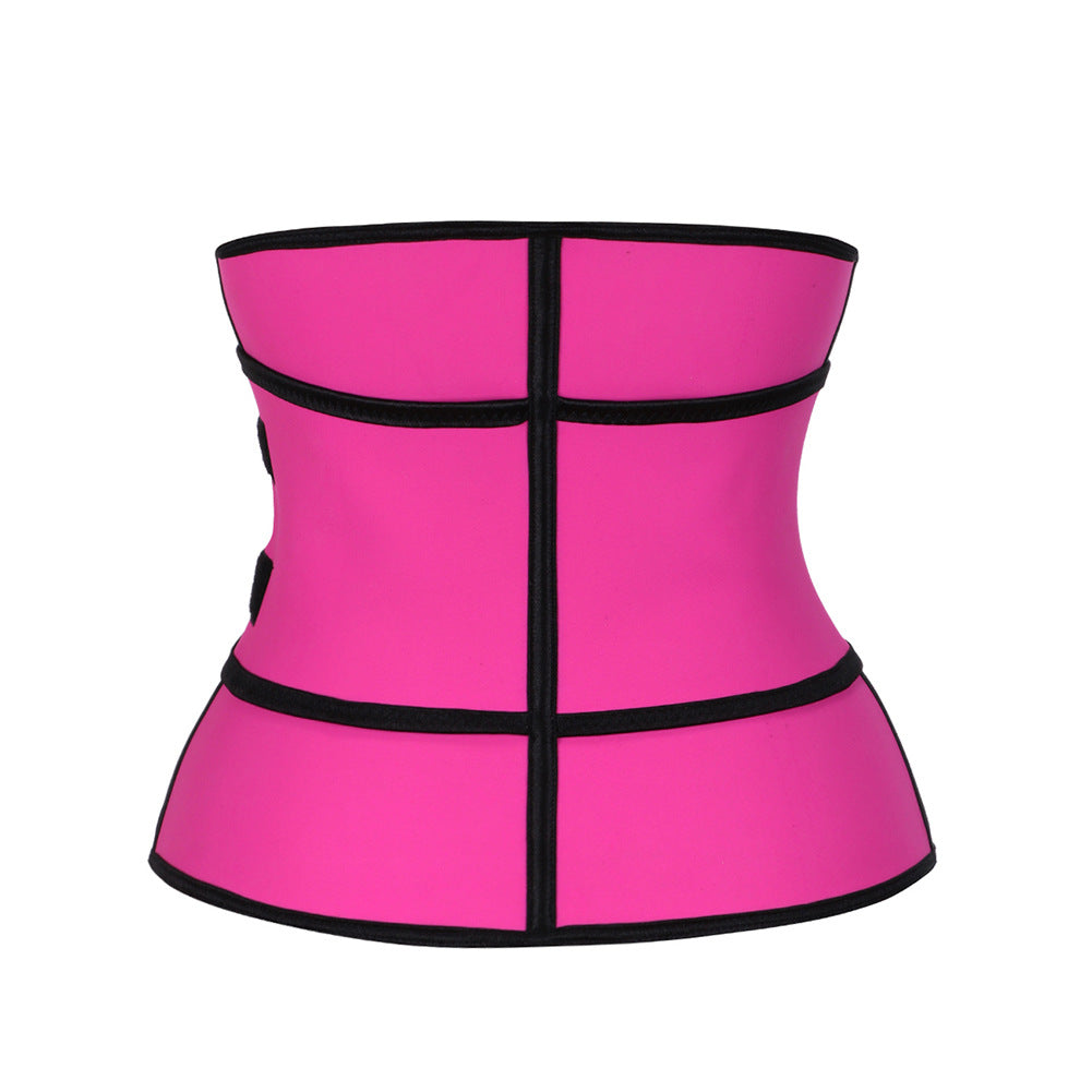 Rubber belly corset