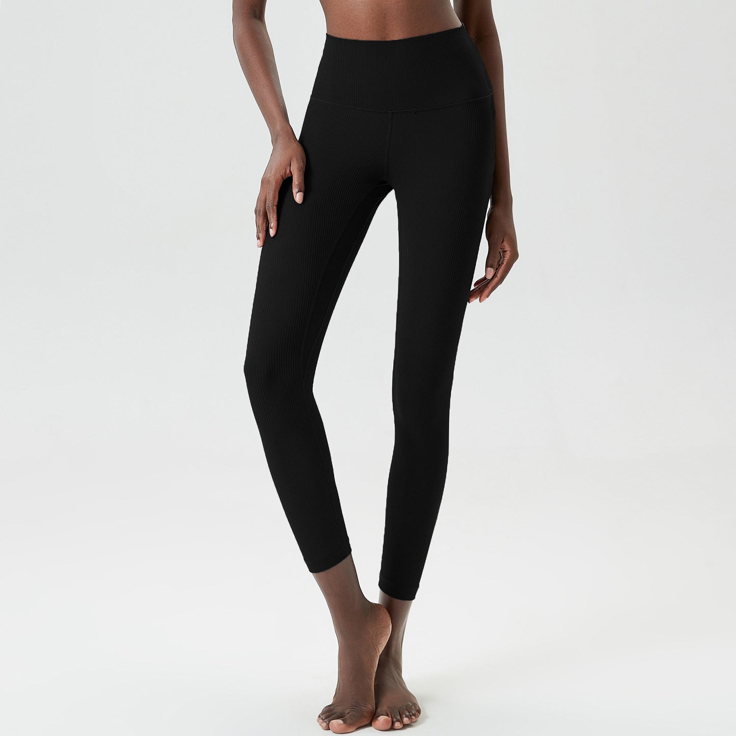 Women's Plus Size Viscoelastic Leggings With Tight Base