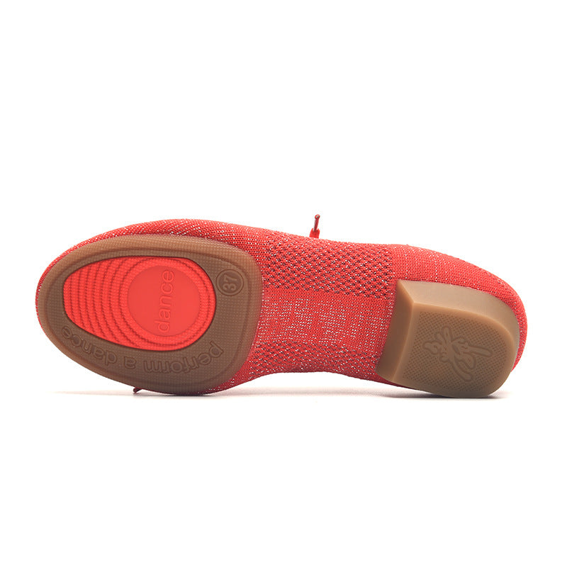 Flying Woven Lace-up Ballet Shoes Latin Women's Body Yoga Belt Pieces