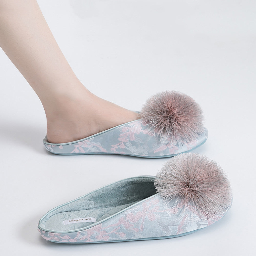 Indoor Household Cotton Slippers Women's Anti-skid