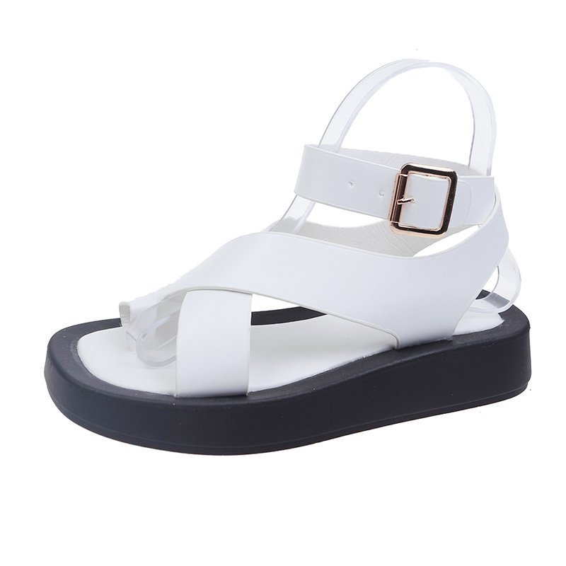 Sponge Cake Thick-soled Student Casual Sports Roman Beach Shoes