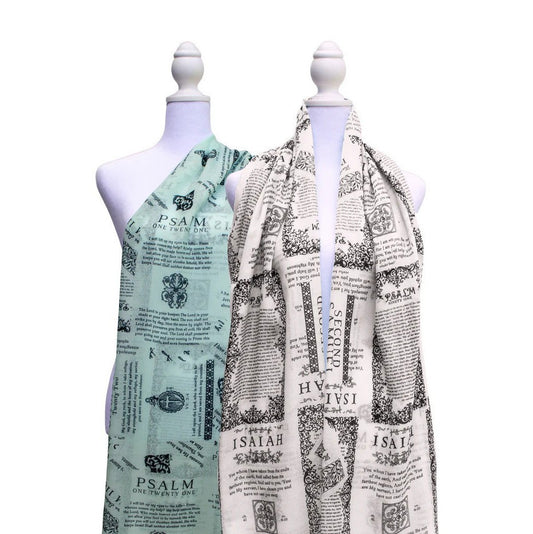 Scripture Scarf Shawl