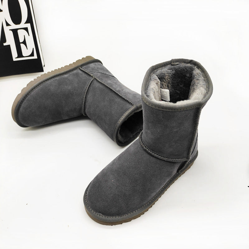 Personalized Mid-calf Length Snow Boots