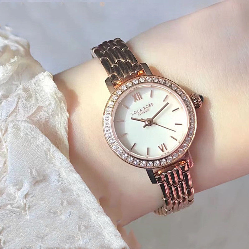 Ladies exquisite small dial watch