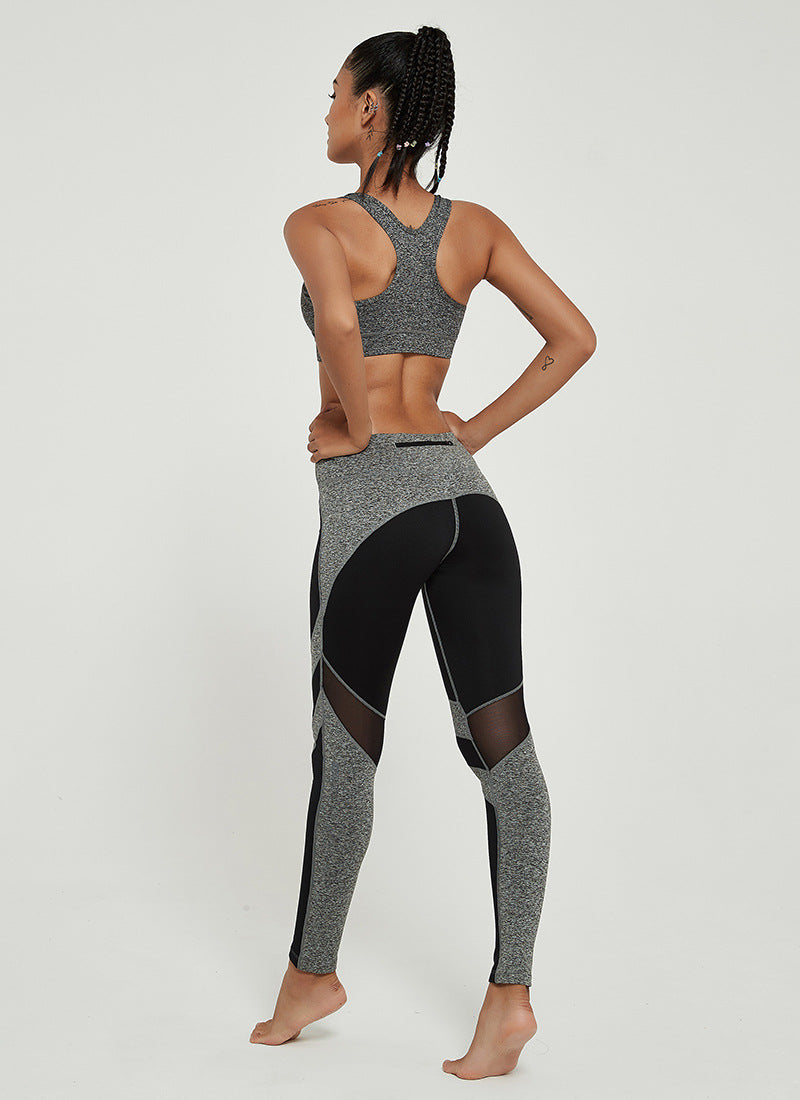 Mesh fitness pants