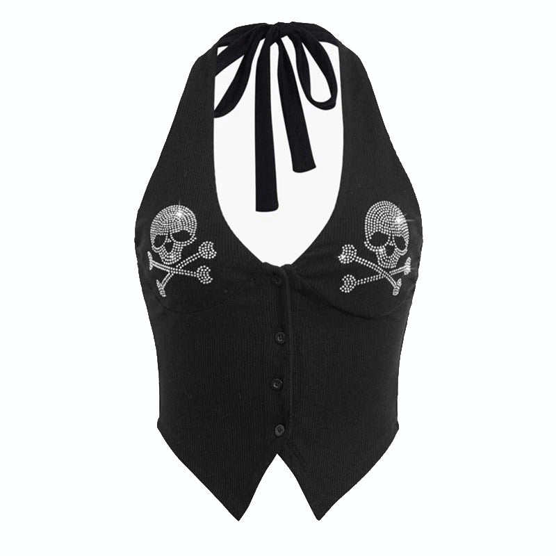 Street-style Slim-fit Alsidig Tanktop til Kvinder