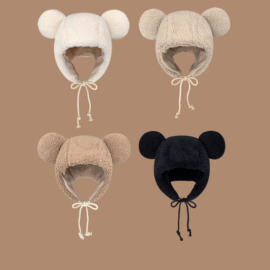 Warm With Velvet Lambswool Hat
