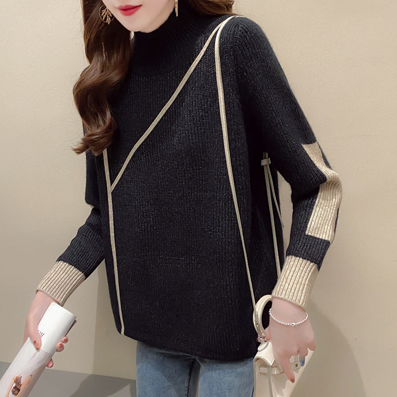 Loose-fitting Pullover Sweater