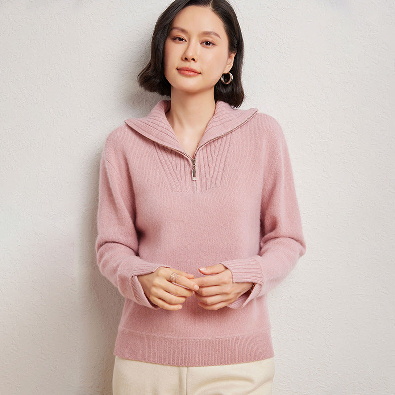 New Knitwear Solid Color Women's Sweater