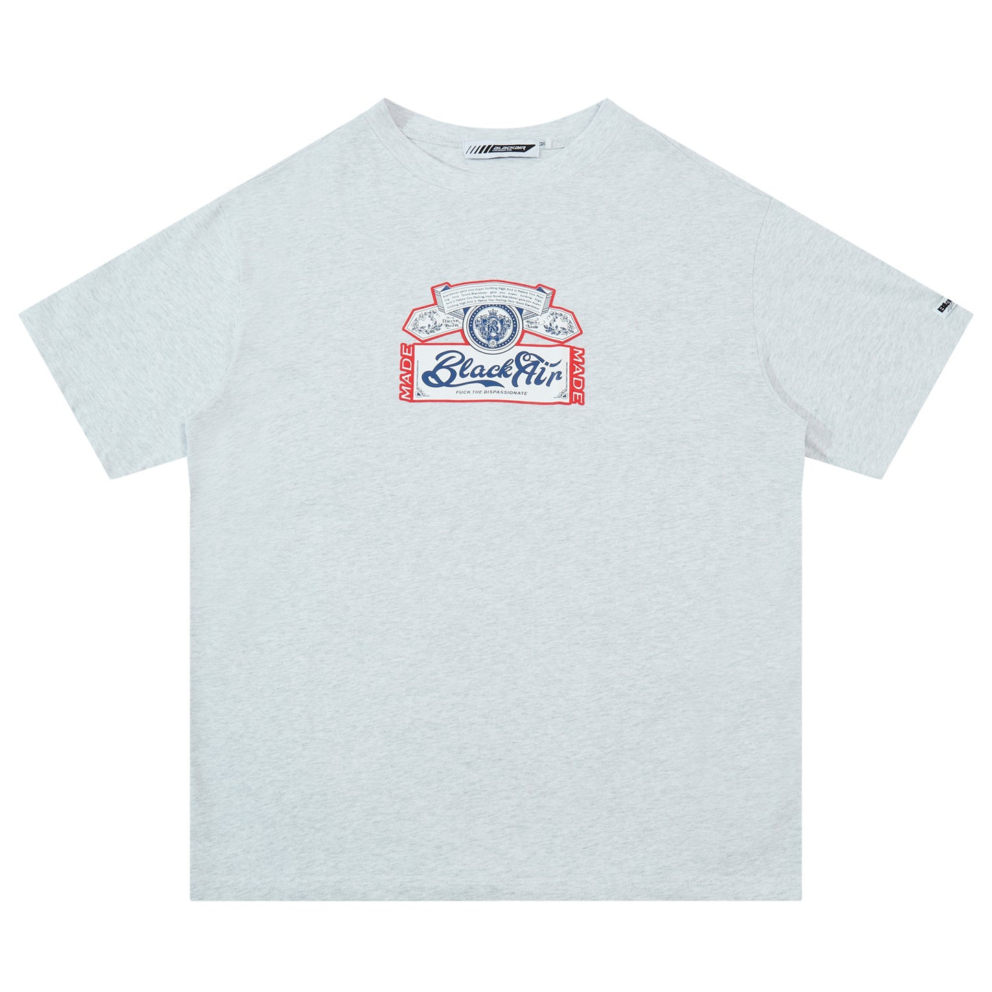 Street Men's Wear Spoof Beer Vintage Printing Niche