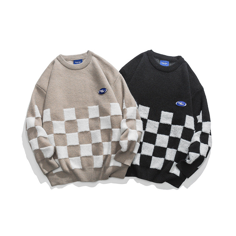 Fashion Personality Men's Retro Casual Sweater
