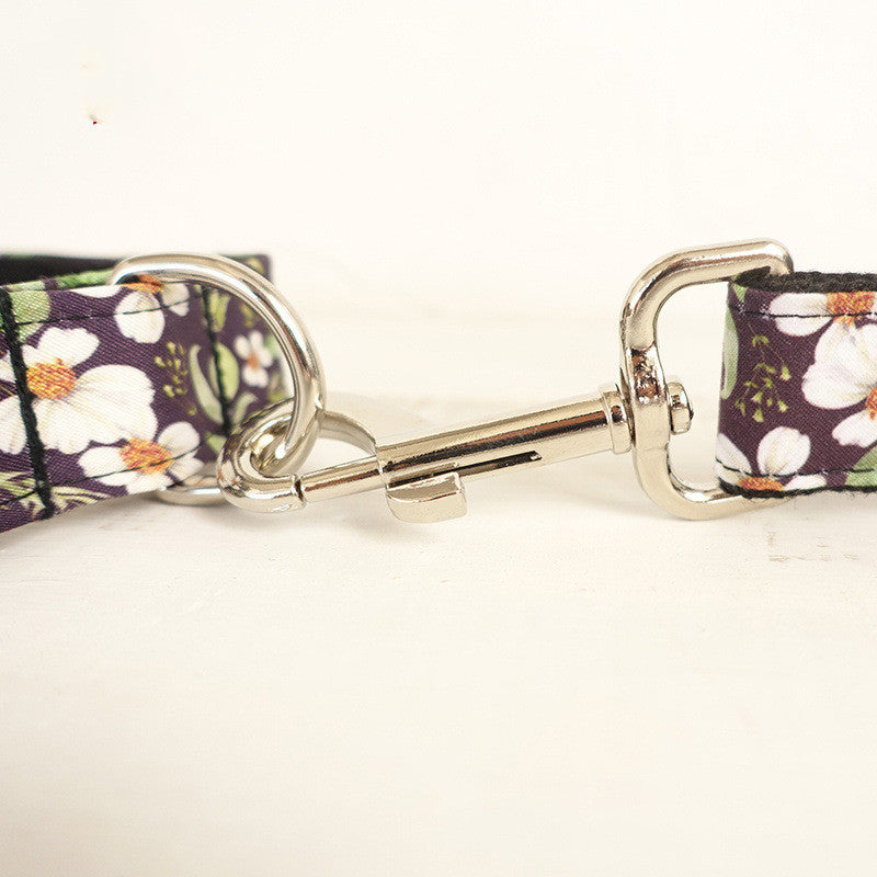 Pet Collar Bow Dog Rope Set