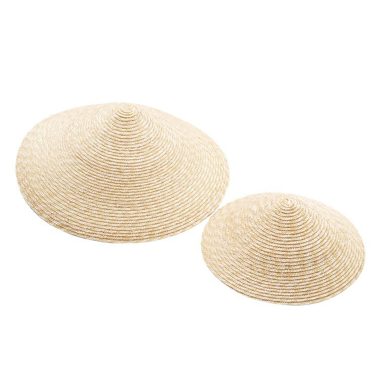 Summer Straw Hat With Straw