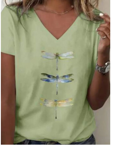 Womens Short Sleeve T-shirt Top